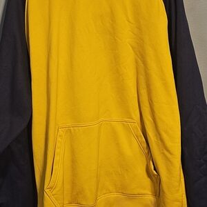 Under Armour Blue and Yellow Hoodie